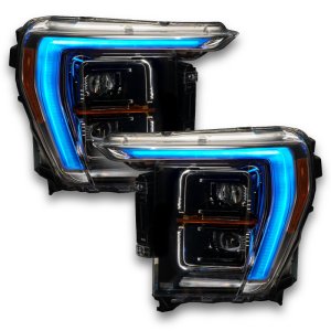Ford F-150 Headlight DRL Upgrade Kit - ORACLE Lighting - ColorSHIFT RGB+W - `21-`22